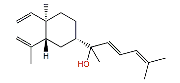 Loba-8,10,15,17-tetraen-13-ol