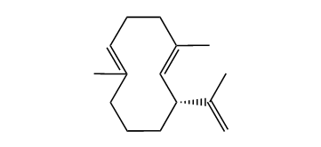 (R,Z,E)-1,5-Dimethyl-7-(prop-1-en-2-yl)-1,5-cyclodecadiene