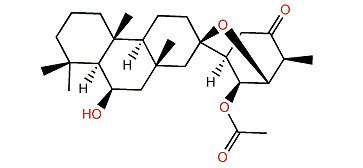 Isoxaspirosuberitenone