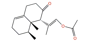 Lemnal-1(10)-en-7b,12-diol