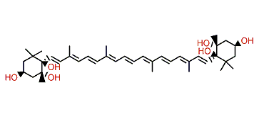 	(3S,5R,6R,3'S,5'R,6'R)-5,6,5',6'-Tetrahydro-beta,beta-carotene-3,5,6,3',5',6'-hexol