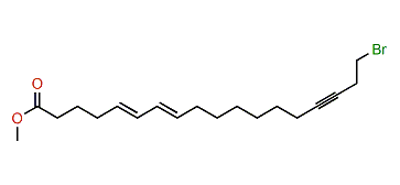 Methyl (E,E)-18-bromooctadeca-5,7-dien-15-ynoate