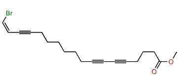 (Z)-Methyl 18-bromo-17-octadecen-5,7,15-triynoate