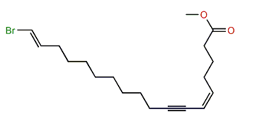 Methyl (Z,E)-18-bromooctadeca-5,17-dien-7-ynoate