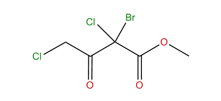 Methyl 2,4-dichloro-2-bromo-3-oxobutanoate