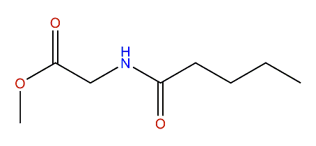 Methyl 2-pentanamidoacetate