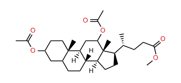 Methyl 3,12-bis(acetyloxy)-cholan-24-oate