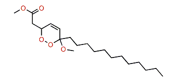 Methyl 3,6-epidioxy-6-methoxy-4-octadecenoate