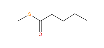 Methyl pentanethioate