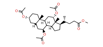 Methyl 3,7,12-triacetoxycholan-24-oate