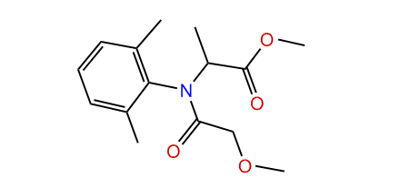 Methyl 2-[(methoxyacetyl)-2,6-dimethylanilino]propanoate