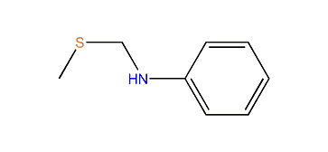 N-((Methylthio)-methyl)-aniline