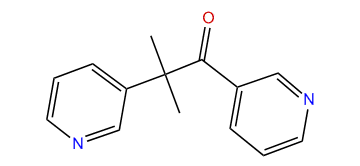 2-Methyl-1,2-di-(3-pyridinyl)-1-propanone