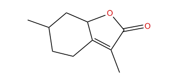 5,6,7,7a-Tetrahydro-3,6-dimethyl-2(4H)-benzofuranone