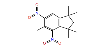 4,6-Dinitro-1,1,3,3,5-pentamethylindane