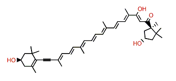 7,8-Didehydro-3,3',8'-trihydroxy-beta,kappa-carotene-6'-one