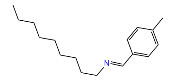 p-Methylbenzylidene-nonyl-amine