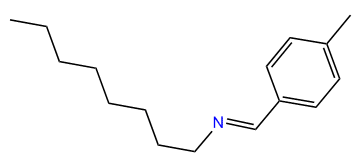 p-Methylbenzylidene-octyl-amine