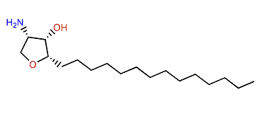 (2S,3S,4S)-4-Aminotetrahydro-2-tetradecylfuran-3-ol