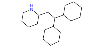 2-(2,2-Dicyclohexylethyl)-piperidine