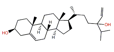 Stigmasta-5,28-dien-3b,24-diol