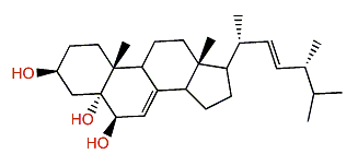 Stigma-7,22-dien-3b,5a,6b-triol