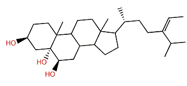 (24Z)-Stigmast-24(28)-en-3b,5a,6b-triol