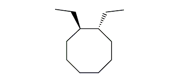 trans-1,2-Diethylcyclooctane