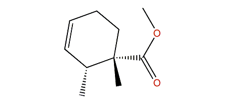 trans-1-Carbomethoxy-1,2-dimethylcyclohex-3-ene