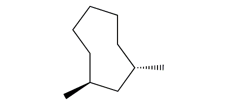 trans-1,3-Dimethylcyclooctane