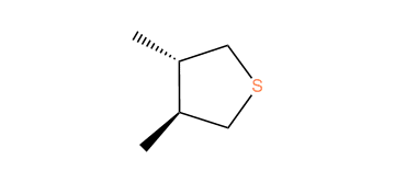 trans-3,4-Dimethylthiacyclopentane