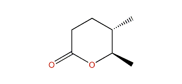 (5S,6R)-5,6-Dimethyltetrahydro-2H-pyran-2-one