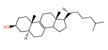 5a-Cholest-8-en-3b-ol